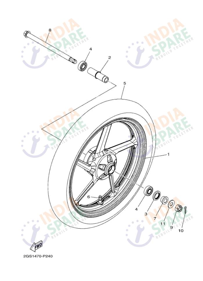 FRONT WHEEL